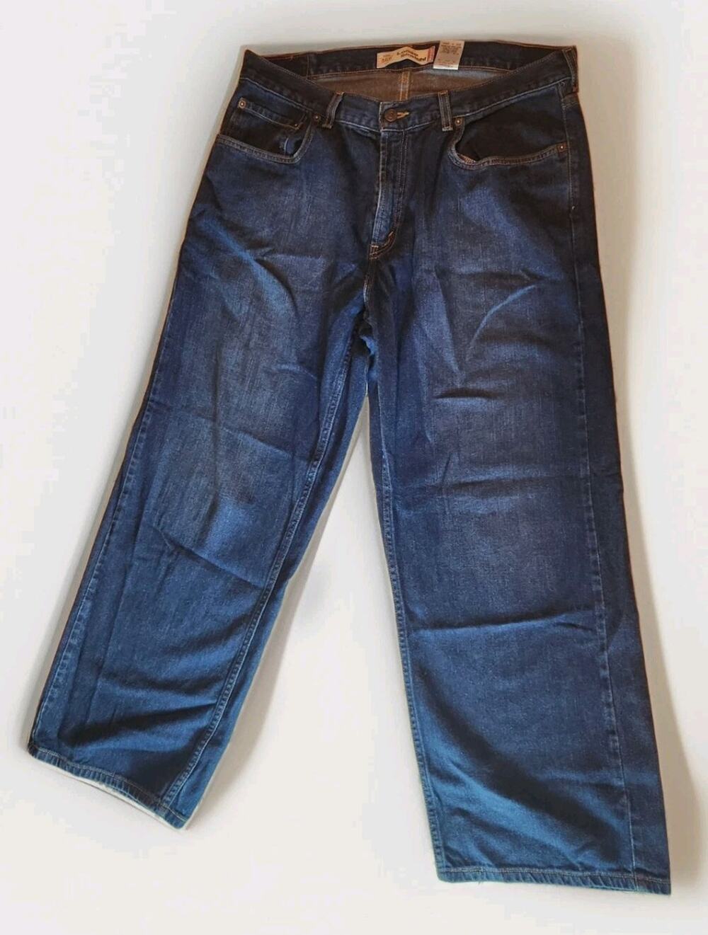 Vintage Levi's 569 Loose Straight Fit Men's Jeans W36 L29 Blue Denim Y2K